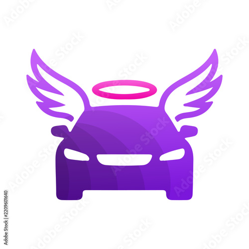 Winged Business Growth Success Icon