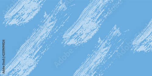 Red paint brush strokes and splatters on a white textured background abstract grunge pattern vector