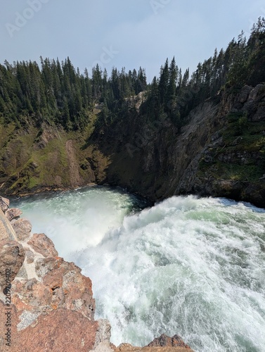 Waterfall, Yellowstone River, Grand Canyon of Yellowstone