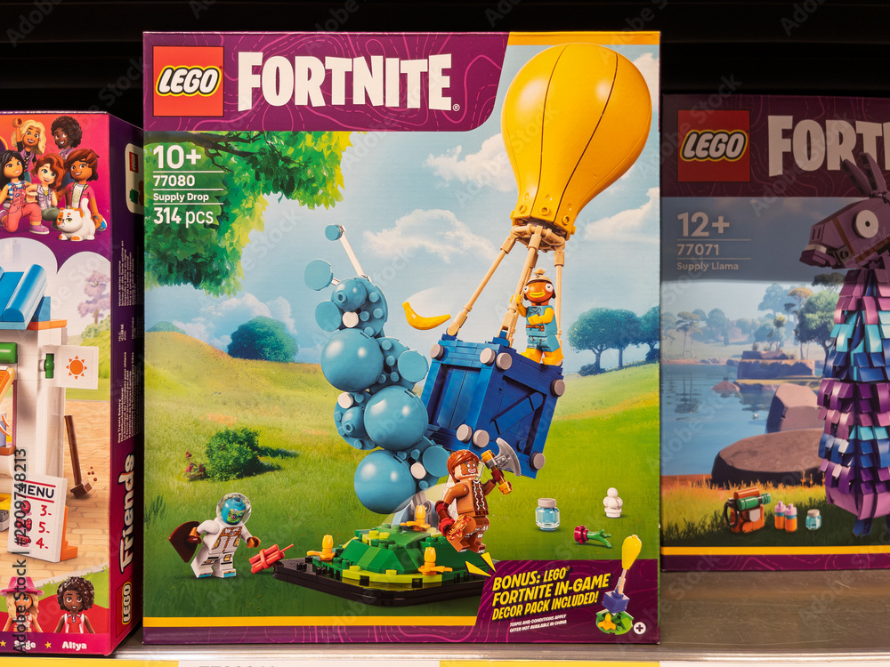Obraz premium LEGO Fortnite Battle Balloon Set: Adventure Awaits
