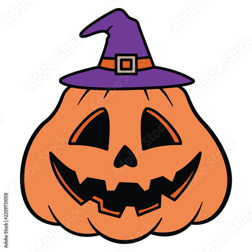 halloween pumpkin expresion face spooky