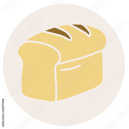 Fresh Loaf of Bread Illustration
