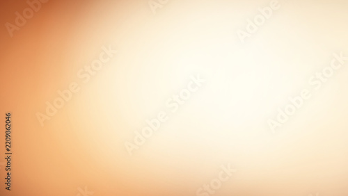 Soft orange gradient background blends into warm white for summer branding.