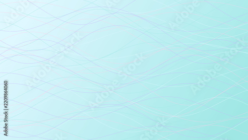 Abstract wave lines in blue and purple on light background for digital texture.