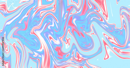 seamless pattern with colorful waves