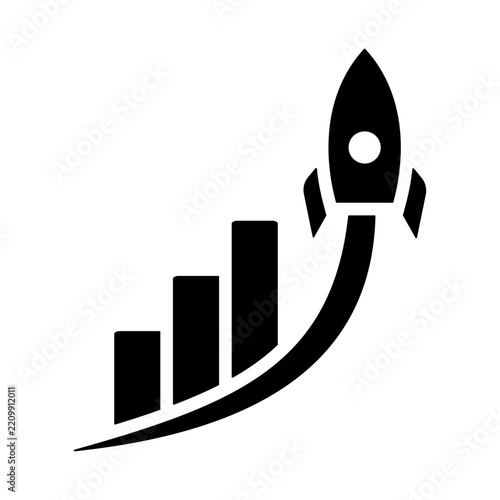 Accelerator  Icon - Solid Glyph
