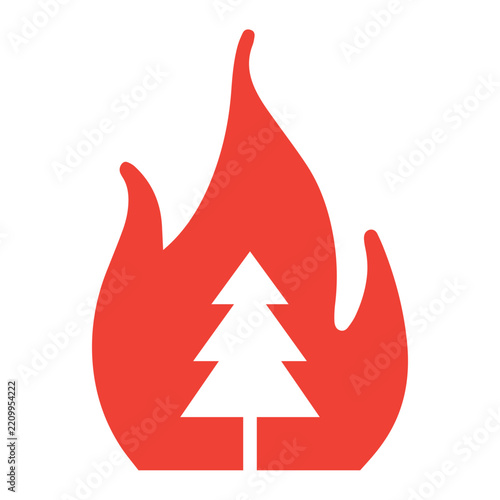 Forest Fire Icon