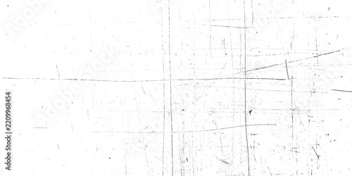 Distressed grunge texture with black scratches and fine lines on a white background