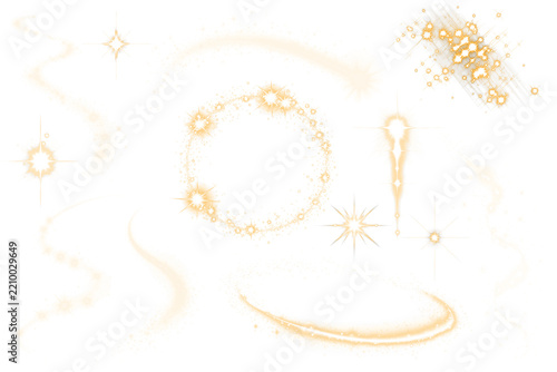 Gradient Light Effects Elements Set