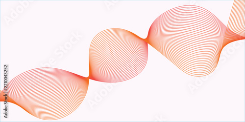 Abstract flowing lines creating a dynamic and modern visual.