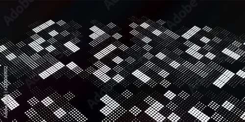 Abstract halftone texture with dots. Vector. Modern background for posters, websites, web pages, business cards, postcards, interior design. Punk, pop, grunge in vintage style. Minimalism.
