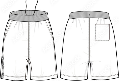 Classic basic men active boxer short