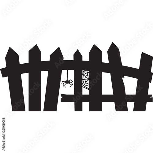 Spooky Fence Halloween