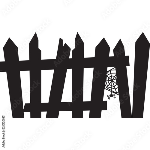 Spooky Fence Halloween