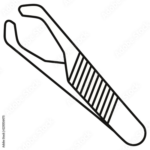 Tweezers illustration