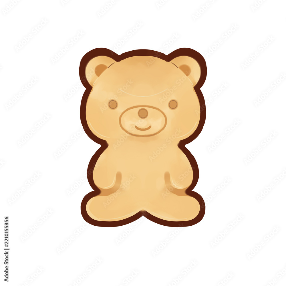 Obraz premium sugar bear cookie