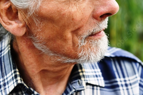 Portrait of an elderly man