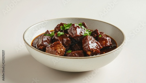 Delicious Braised Beef Short Ribs in a Rich Glaze.