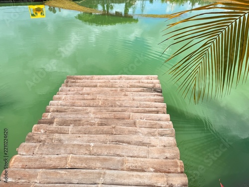 Fish-rearing pond