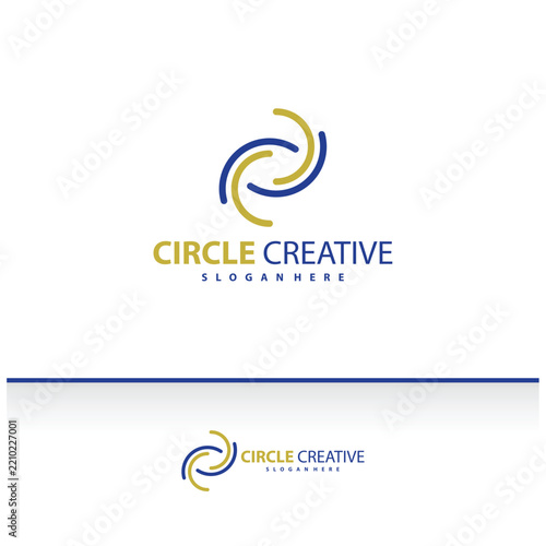 Initial C with D logo vector template, Creative Letter C and D logo design concepts