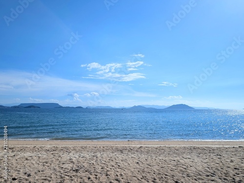 Sticker Island Beaches in Seto Island Sea
