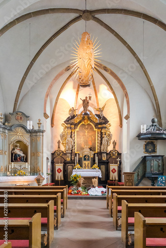 St.-Johannes-Evangelist-Kirche Stockkämpen in Halle-Hörste, Nordrhein-Westfalen