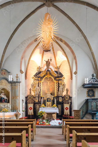 St.-Johannes-Evangelist-Kirche Stockkämpen in Halle-Hörste, Nordrhein-Westfalen