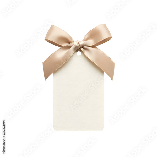 Elegant Red Gift Box with Gold Ribbon and Bow Isolated on White Background for Christmas, Birthday, Valentine, Anniversary and Holiday Celebration