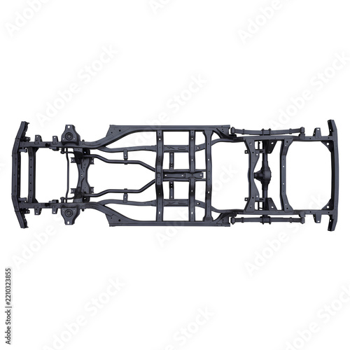 Car Chassis Frame Structural Component for Vehicle Assembly.