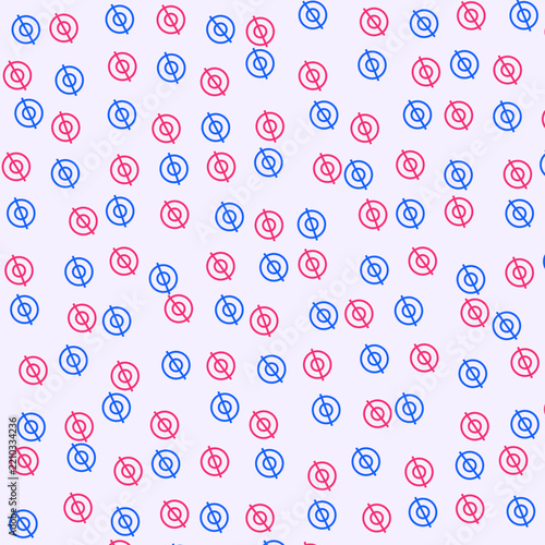 Abstract Refresh Icon Pattern Background for Seamless Digital Graphic