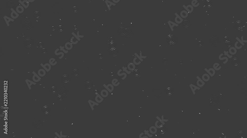 rain drop on the floor drawn rain animation, Falling rain loop artistic realistic animation, dripping liquid effect isolated drop water. 4k