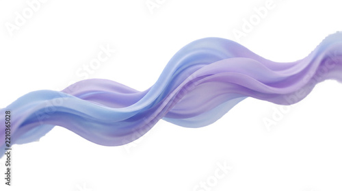 wave art Abstract Shape, Mint Seafoam, a poetic marriage of mint green and seafoam blue abstract shape generative ai