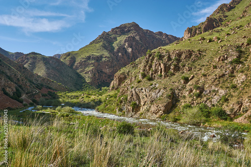 Teshik tract, Kyrgyzstan,