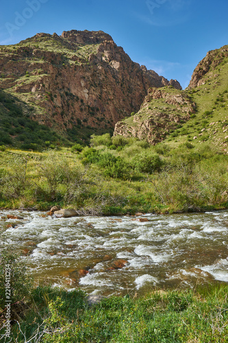 Teshik tract, Kyrgyzstan,