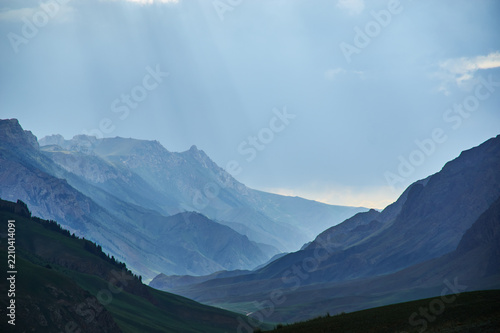 Teshik tract, Kyrgyzstan,