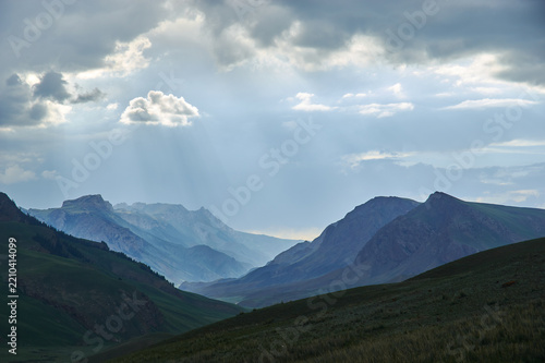 Teshik tract, Kyrgyzstan,
