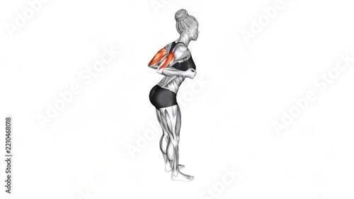 Bodyweight Double Triceps Kickback.