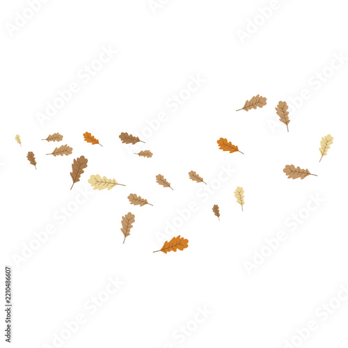 autumn Leaf background concept template vector