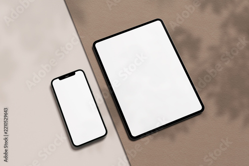 Smartphone and Tablet Mockup