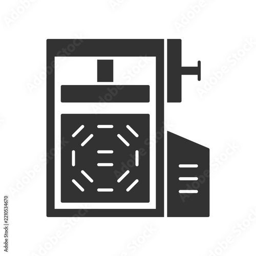Plastic Compactor And Waste Baler Machine Icon