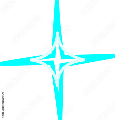 Artistic Cyan Neon Spark Sketch Effect For Creative Backgrounds And Visual Arts Concert Poster Design