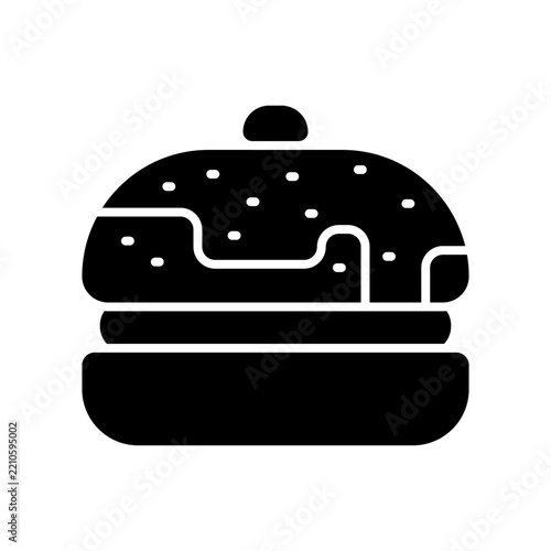 Jelly Donut Icon Professional