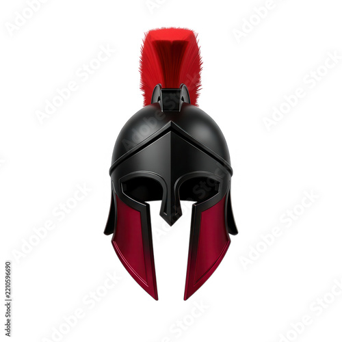 Spartan Helmet 3d Render Transparent Background