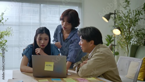 Investment Consultant,strategy,planning,Financial advisor and accounting concept.Group of business adviser meeting to analyze and discuss the situation on the financial report workplace office.
