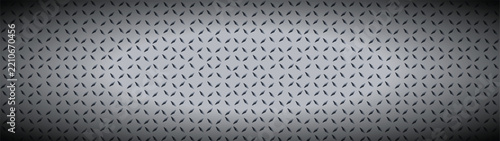 Light silver diamond plate steel texture with clean industrial lighting