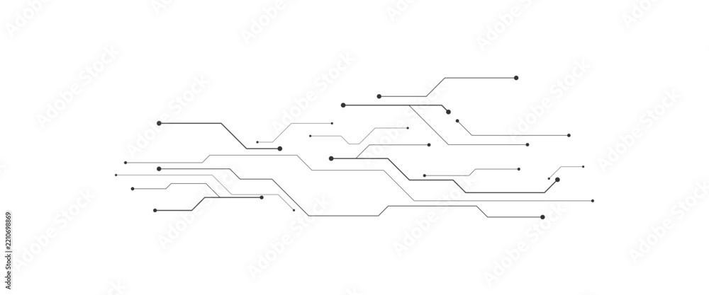 Fototapeta premium Abstract technology futuristic texture circuit board digital motherboard design vector illustration background