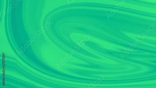 Vibrant green liquid swirl pattern featuring smooth flowing waves, glossy surface texture, bright illumination, and dynamic fluid motion