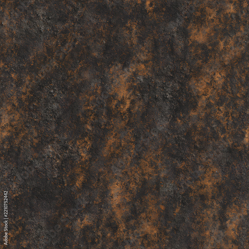 Iron Rust Heavy Patina Seamless Texture