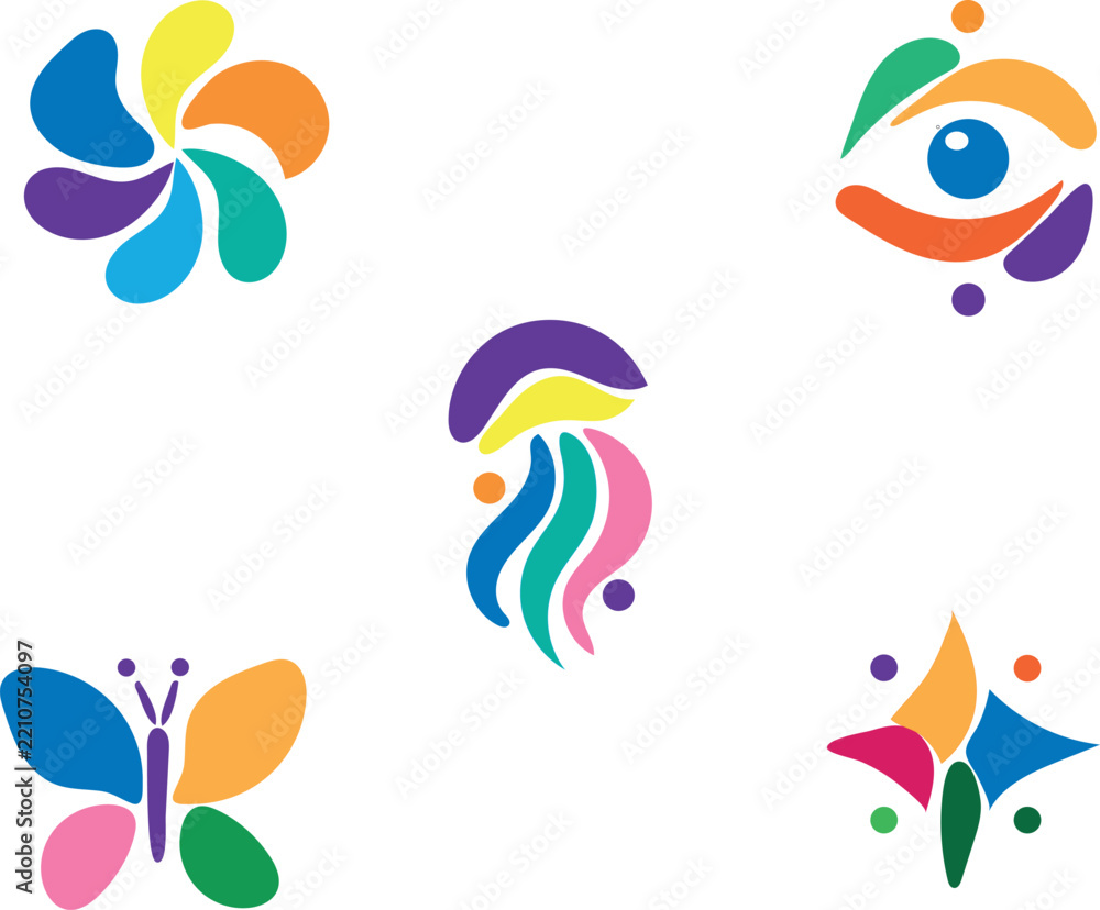 Fototapeta premium vector illustration of an abstract background