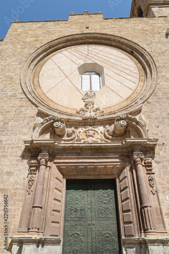 Santos Juanes church in the old town of Valencia city